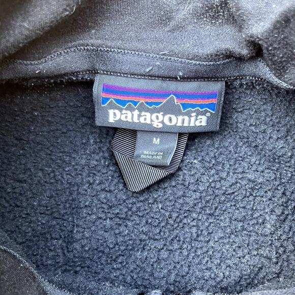 Patagonia Men's Better Sweater 1/4 Zip Fleece Jacket Black Size M - Picture 4 of 7